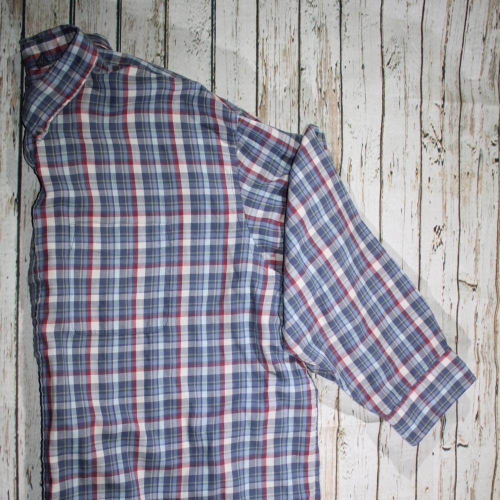 Plaid Arrow Button Down Shirt